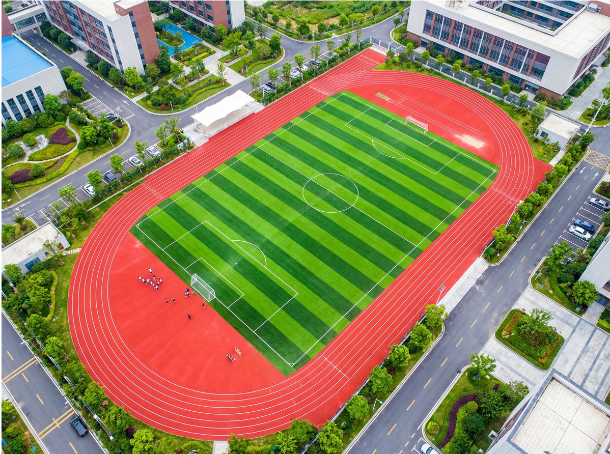 白城市硅PU球场学校塑胶跑道 - 方案