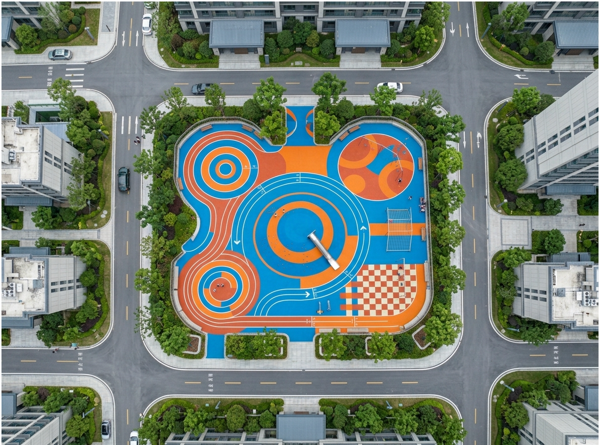 白城市硅PU球场EPDM塑胶跑道 - 推荐